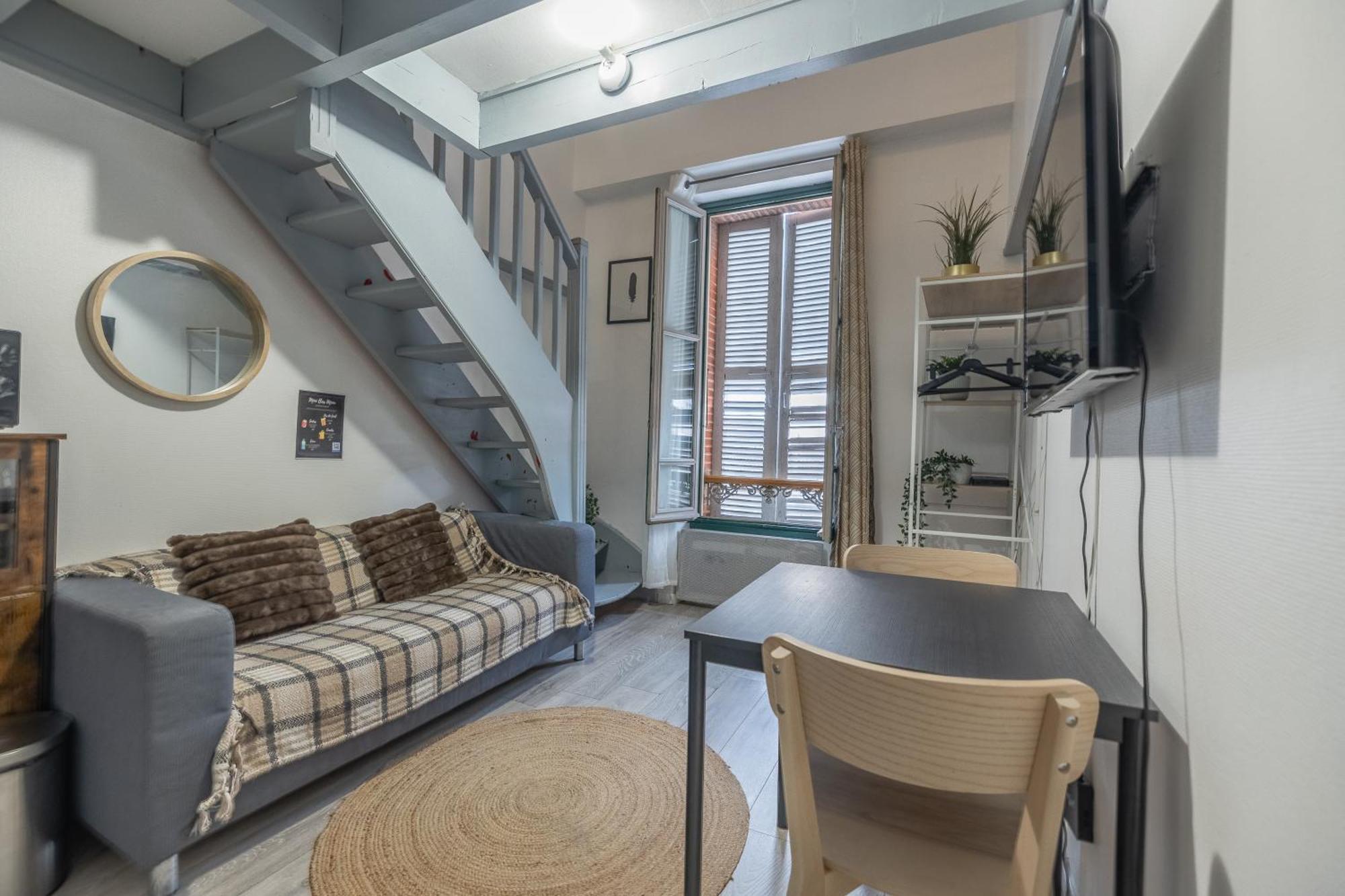 Duplex - Centre - Gare Matabiau Apartment ตูลูส ภายนอก รูปภาพ